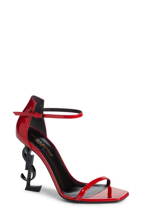 ysl black red|ysl red shoes.